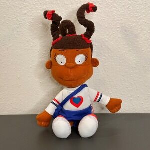 Rugrats Susie Carmichael Plush Kids 9" Brown Excellent Rare 2000 Nickelodeon